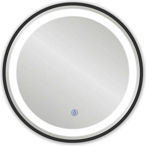 FORMA VITA ОГЛЕДАЛО ЗА БАНЯ sm009 60x60 led touch screen anti fog ЧЕРНА РАМКА (sm009)