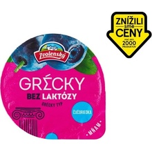 Zvolenský Jogurt grécky typ čučoriedkový bez laktózy 125 g