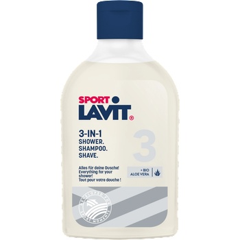 Sport LAVIT 3-IN-1 Shower. Shampoo. Shave. - 250 мл