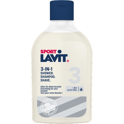 Sport LAVIT 3-IN-1 Shower. Shampoo. Shave. - 250 мл