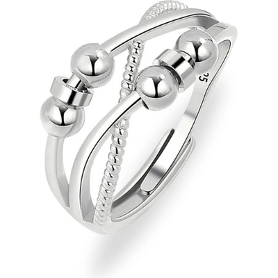 Majya Stříbrný nastavitelný prsten TALLIS 11308