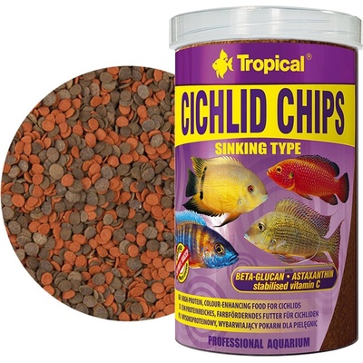 Tropical Cichlid chips 1 l