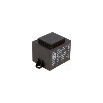 Transformátor zalévaný 15VA 230VAC 18V 18V 417mA 417mA PCB