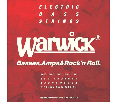 Warwick 42301 M Red Strings