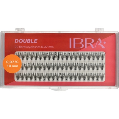 Ibra Makeup - Trsy řas Double 0,07 - 10 mm – Zbozi.Blesk.cz