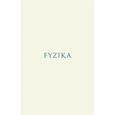Fyzika