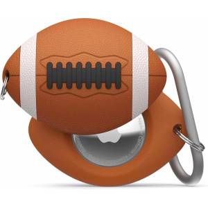 elago Силиконов ключодържател за Apple AirTag - Elago AirTag Ball Series Rugby Case (EAT2-BALL-RUGBY)