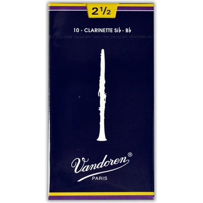 VANDOREN CR1025 -plátky pro B klarinet, tvrdost 2,5 – Sleviste.cz