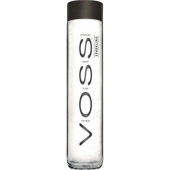Voss perlivá voda sklo 800 ml