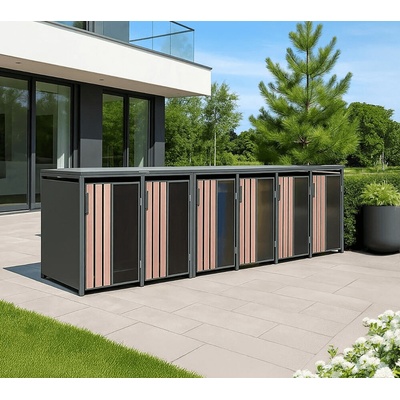 Westmann Status 6 x 240l 397 x 80 x 116 antracit Westmann