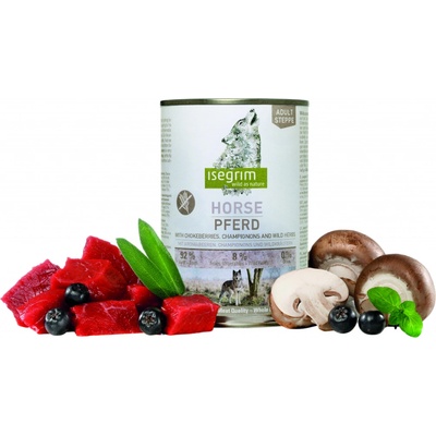 Isegrim Adult Steppe Koňské s černým jeřábem a žampiony 6 x 400 g