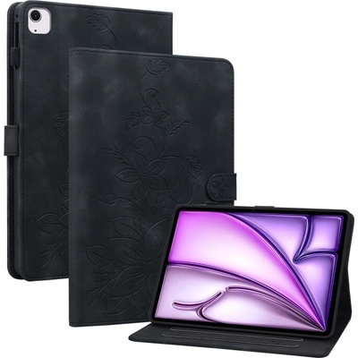 Protemio ART LILY Zaklápacie puzdro pre Apple iPad Air 11 2025 Air 11 2024 106104 čierne