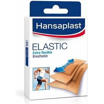 Hansaplast ELASTIC Extra flexible náplasť 20 ks