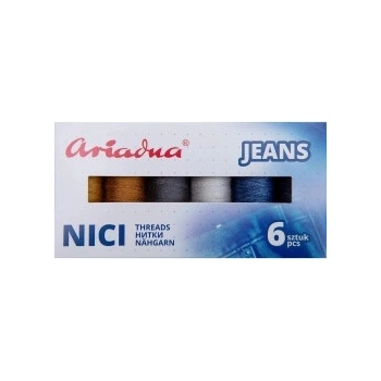 Súprava jeansových špeciálnych nití