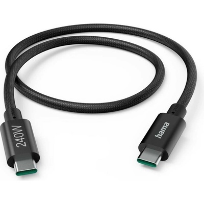 Hama 00201702 USB-C USB 3.2 Gen1 USB-C ® zástrčka 1,5m černý