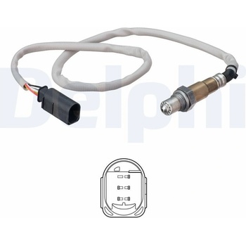 DELPHI ES10941-12B1 Lambda sonda (ES10941-12B1)