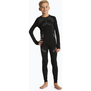 OneTeam Детски комплект термобельо OneTeam ACHILL II THERMO LIGHT PLUS black