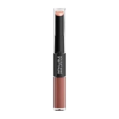 L'Oréal Infaillible 24H Lipstick дълготрайно двуфазно червило 5 ml нюанс 101 Everlasting Parisian