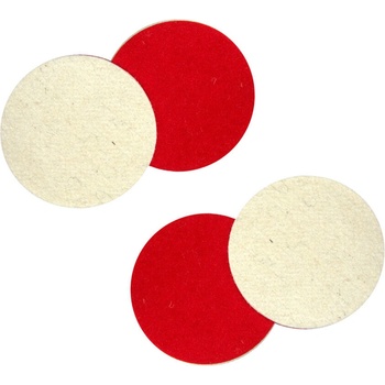 Tagred Lešticí plstěný kotouč na suchý zip 125 x 10 mm