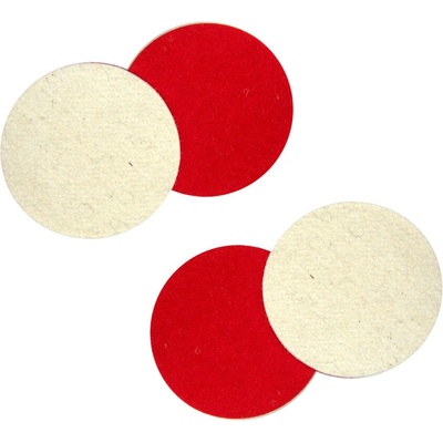 Tagred Lešticí plstěný kotouč na suchý zip 125 x 10 mm