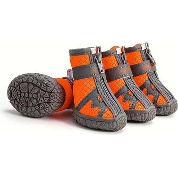 Tiger`s Heart Водоустойчиви обувки за куче - Оранжеви