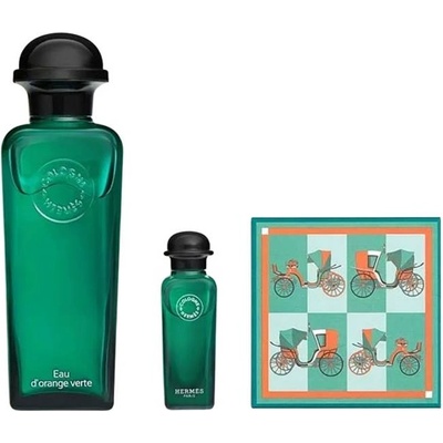 Hermès Комплект Eau d'Orange Verte - Одеколон, 100 и 7.5 ml + Сапун, 50 g