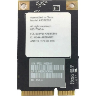 Apple iMac 21.5" A1311 (Late 2009 - Mid 2010), iMac 27" A1312 (Late 2009 - Mid 2010) - AirPort Karta Bezdrôtovej Siete AR5BXB92
