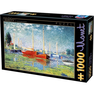 D-Toys - Puzzle Monet: Argenteuil - 1 000 piese