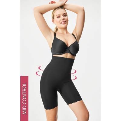 Astratex Stahovací boxerky Laser cut Exclusive s vysokým pasem černá – Zboží Dáma