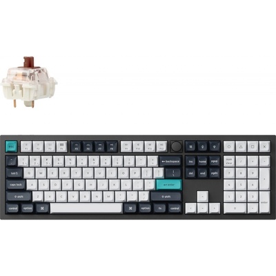 Keychron Q6 Max Swappable RGB Backlight Brown Switch Knob Version Q6M-M3