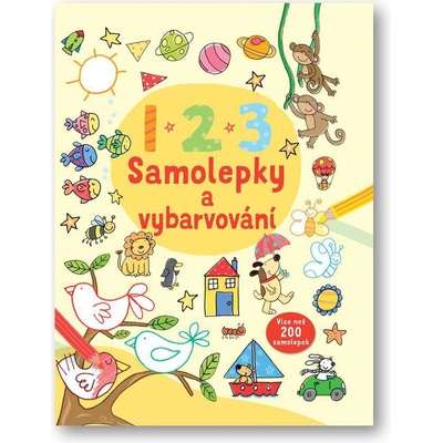 Svojtka 123 Samolepky a vyfarbovanie