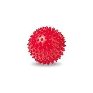 PINO PINOFIT®, масажна топка с шипчета, червена, 8 cm