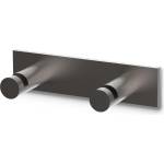 DECOR WALTHER Кука за кърпа Mikado Frame двойна с PVD покритие тъмен метал мат (0524159)
