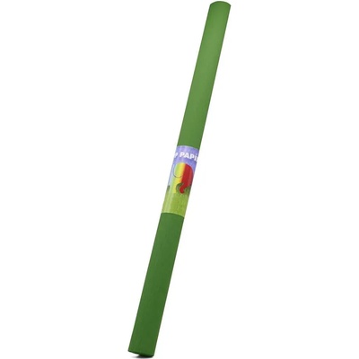 Креп хартия 50x200см, 24 тъмнозелени (24)