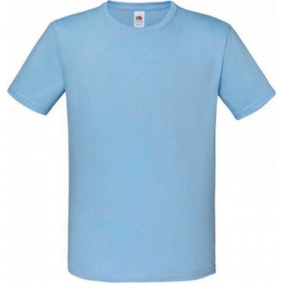 Fruit Of The Loom slimfit tričko Iconic modrá námořní