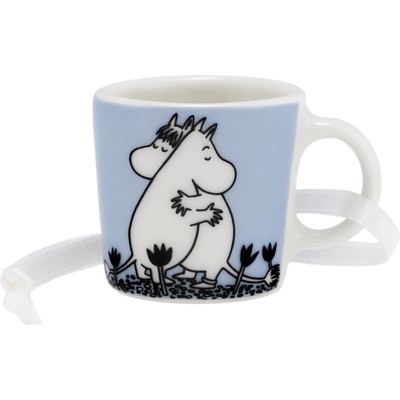 Arabia Finland Муминтрол Love Декоративна висулка мини чаша, син (1074881)