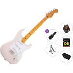 Squier Classic Vibe 50s Stratocaster MN Standard SET White Blonde Електрическа китара