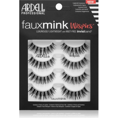 Ardell FauxMink Wispies изкуствени мигли големи опаковки Wispies 4 бр