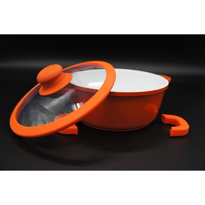 Magicook Тенджера Magicook MK-7840O, 24 cm, оранжева (77720)