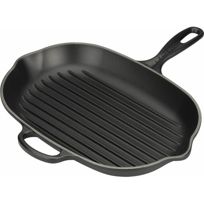 Le Creuset 20194320000422 Grilovacia panvica Signature oválna 32 cm čierna