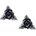 Alchemy gothic Обеци ALCHEMY GOTHIC - Ring O' Roses - Pewter - E447