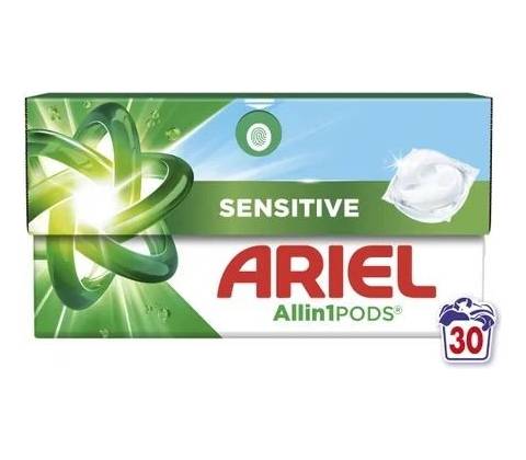 Ariel Sensitive kapsle 30 PD