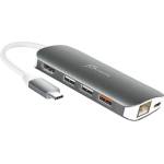 j5create Докинг станция j5create JCD383 Multi-Port, USB-C, HDMI, LAN, SD (J5-JCD383)