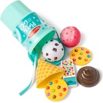 Melissa & Doug Игрален комплект Melissa & Doug Play to Go - Сладолед , 11 части (50172_2) - baby
