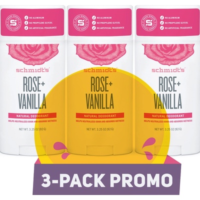 Schmidt’s Промо пакет: 3 Роза + Ванилия