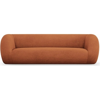 Cosmopolitan Design pohovka z textílie buklé 230 cm Essen Oranžová