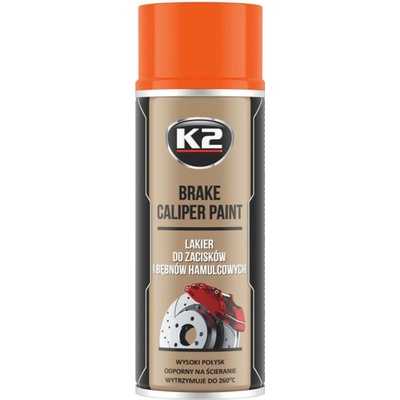 K2 brake caliper paint 400ml pomarańczowy