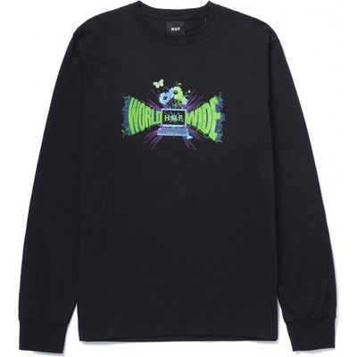 HUF Off-Line LS Tee black