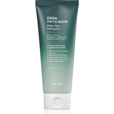 JAYJUN Okra Phyto Mucin Deep дълбоко почистващ гел с пилинг ефект 150ml