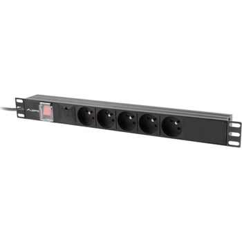 Lanberg 5 Plug 2 m Switch (PDU-05E-0200-IEC-BK)